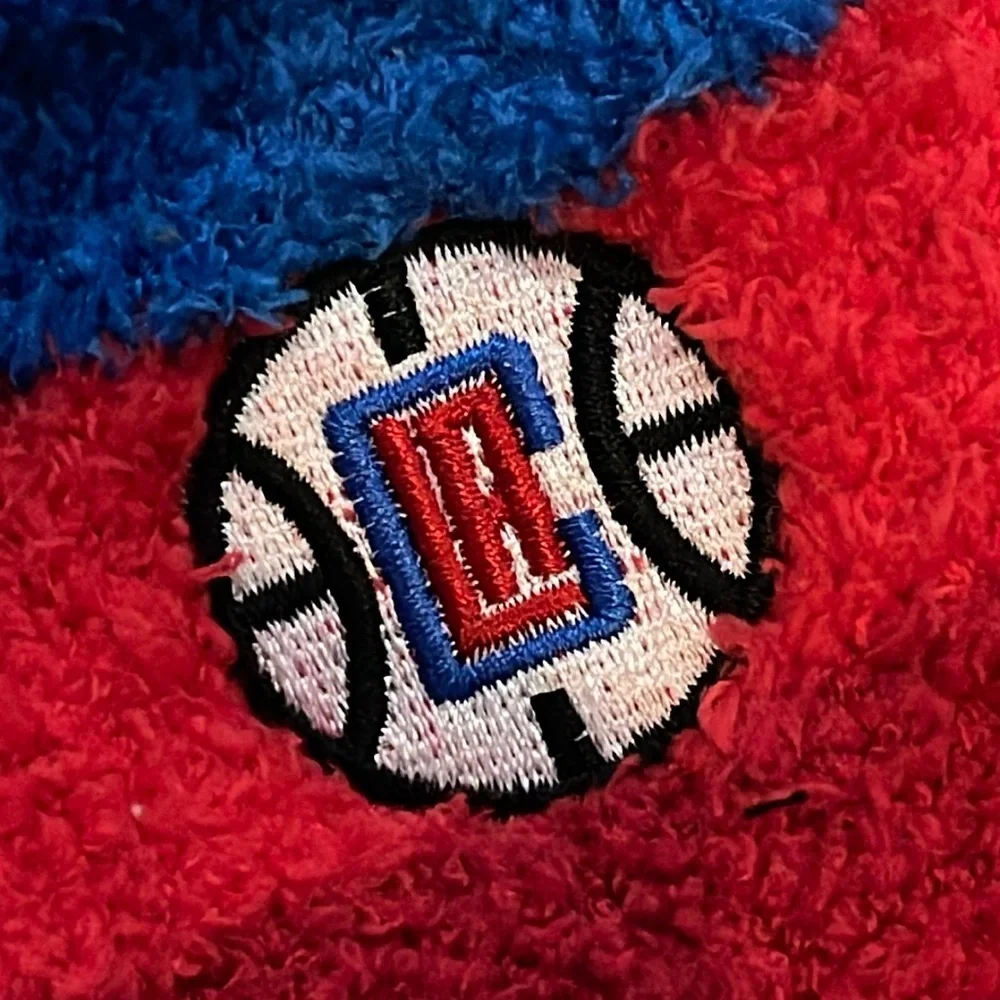 New Los Angeles Clippers fuzzy socks